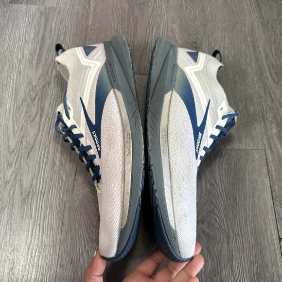 Brooks Ricochet 3 Mens Size 13 Gray Blue Athletic Running Walking Shoes Sneakers main image 9